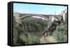 El-Kantara Bridge, Constantine, Northeast Algeria-null-Framed Stretched Canvas