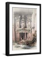 El Khasne-David Roberts-Framed Premium Giclee Print