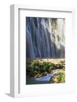 El Limon Waterfall, Eastern Peninsula De Samana, Dominican Republic, West Indies, Caribbean-Jane Sweeney-Framed Photographic Print