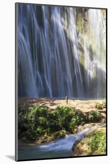 El Limon Waterfall, Eastern Peninsula De Samana, Dominican Republic, West Indies, Caribbean-Jane Sweeney-Mounted Photographic Print