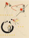 Old Resident. Figurine for the Opera Victory over the Sun by A. Kruchenykh, 1920-1921-El Lissitzky-Giclee Print
