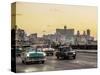 El Malecon at sunset, Havana, La Habana Province, Cuba, Central America-Karol Kozlowski-Stretched Canvas