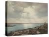 El Mar De La Cabana-William Henry Jackson-Stretched Canvas