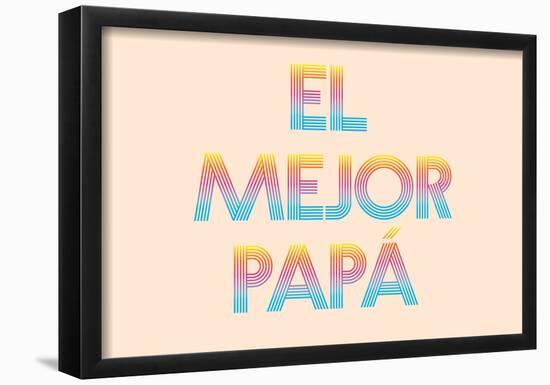 El Mejor Papá I-null-Framed Poster