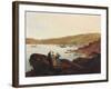 El Membrillo Beach, Near Valparaiso, 1844-Johann Moritz Rugendas-Framed Giclee Print