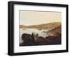 El Membrillo Beach, Near Valparaiso, 1844-Johann Moritz Rugendas-Framed Giclee Print