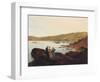 El Membrillo Beach, Near Valparaiso, 1844-Johann Moritz Rugendas-Framed Giclee Print