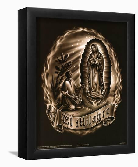 El Milagro (The Miracle) Art Poster Print-null-Framed Poster