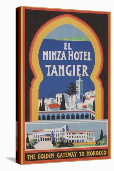 El Minza Hotel, Tangier, Morocco-null-Stretched Canvas