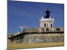 El Moro Fortress, UNESCO World Heritage Site, San Juan, Puerto Rico, USA, Caribbean-Kymri Wilt-Mounted Photographic Print