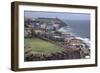 El Morro Fort as Viewed From San Cristobal Fort-George Oze-Framed Photographic Print