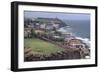 El Morro Fort as Viewed From San Cristobal Fort-George Oze-Framed Photographic Print