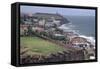 El Morro Fort as Viewed From San Cristobal Fort-George Oze-Framed Stretched Canvas