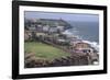 El Morro Fort as Viewed From San Cristobal Fort-George Oze-Framed Photographic Print