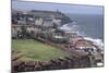El Morro Fort as Viewed From San Cristobal Fort-George Oze-Mounted Photographic Print