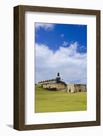 El Morro Fort in Old San Juan-Massimo Borchi-Framed Photographic Print