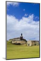 El Morro Fort in Old San Juan-Massimo Borchi-Mounted Photographic Print