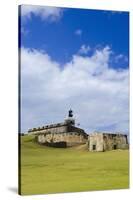 El Morro Fort in Old San Juan-Massimo Borchi-Stretched Canvas