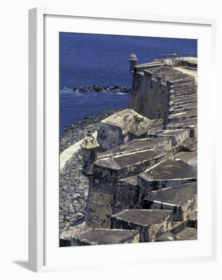 El Morro Fort, Old San Juan, Puerto Rico-Greg Johnston-Framed Photographic Print