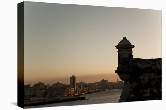 El Morro Fortress at Sunset, Havana, Cuba, West Indies, Central America-Angelo Cavalli-Stretched Canvas