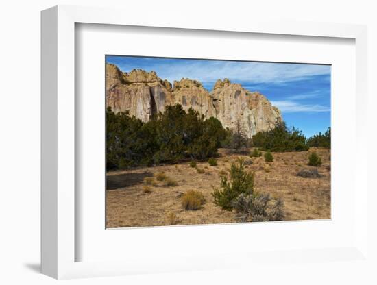 El Morro National Monument Inscription Cliffs, New Mexico, USA-Bernard Friel-Framed Photographic Print