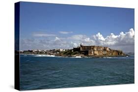 El Morro, San Juan Puerto Rico-J.D. Mcfarlan-Stretched Canvas