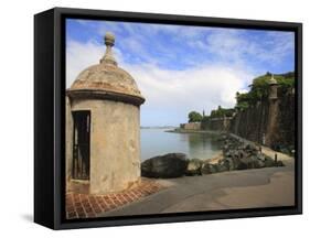 El Morro Walk, Old San Juan, Puerto Rico-Maresa Pryor-Framed Stretched Canvas