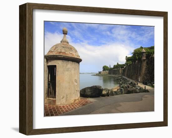 El Morro Walk, Old San Juan, Puerto Rico-Maresa Pryor-Framed Photographic Print