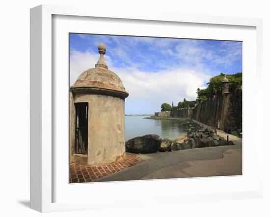 El Morro Walk, Old San Juan, Puerto Rico-Maresa Pryor-Framed Photographic Print