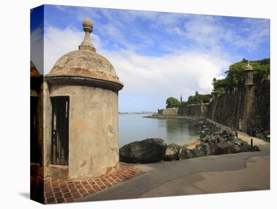 El Morro Walk, Old San Juan, Puerto Rico-Maresa Pryor-Stretched Canvas