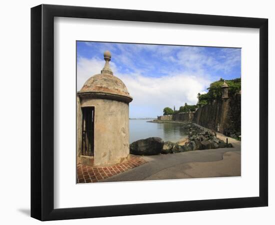 El Morro Walk, Old San Juan, Puerto Rico-Maresa Pryor-Framed Photographic Print