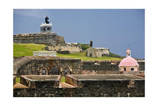 'El Morros Defense, Old San Juan, Puerto Rico' Photographic Print ...