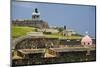 El Morros Defense, Old San Juan, Puerto Rico-George Oze-Mounted Photographic Print