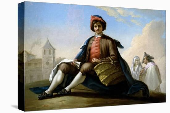 El Muchacho De La Esportilla, Ca. 1786-Ramon Bayeu-Stretched Canvas