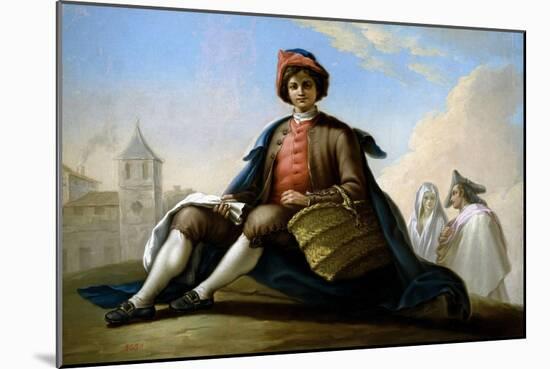 El Muchacho De La Esportilla, Ca. 1786-Ramon Bayeu-Mounted Giclee Print