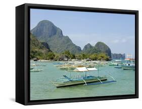 El Nido, Bacuit Bay, Palawan, Philippines, Southeast Asia, Asia-null-Framed Stretched Canvas