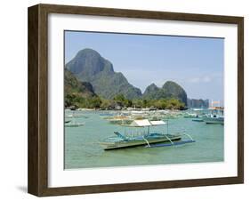 El Nido, Bacuit Bay, Palawan, Philippines, Southeast Asia, Asia-null-Framed Photographic Print