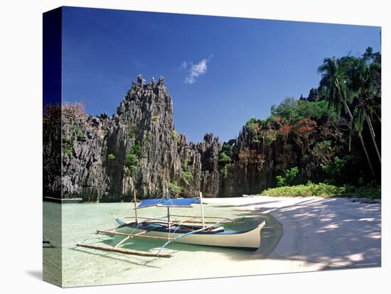 El Nido, Palawan Island, Philippines-Peter Adams-Stretched Canvas