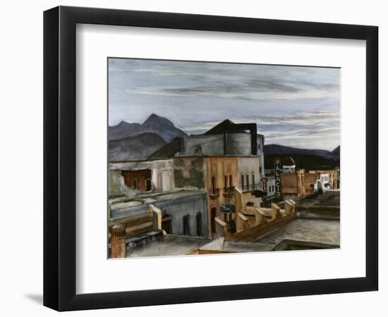 El Palacio-Edward Hopper-Framed Premium Giclee Print