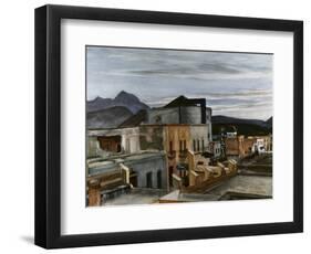 El Palacio-Edward Hopper-Framed Premium Giclee Print