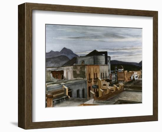 El Palacio-Edward Hopper-Framed Giclee Print