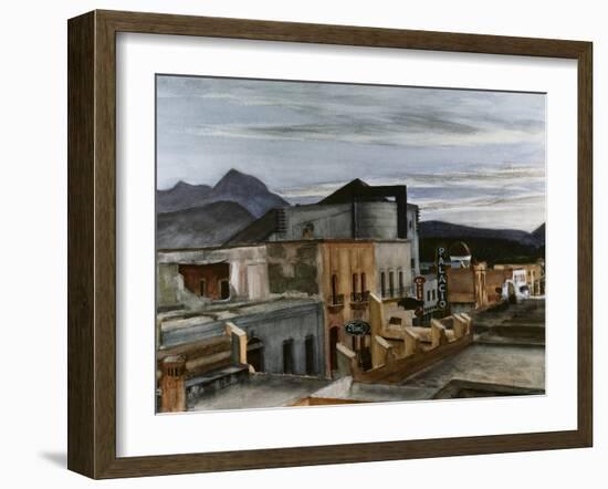 El Palacio-Edward Hopper-Framed Giclee Print