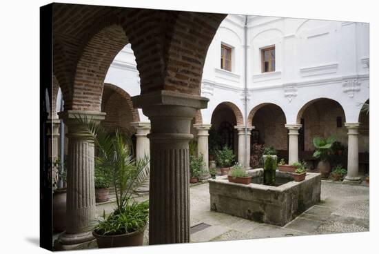 El Palancar Convent, Pedroso De Acim, Caceres, Extremadura, Spain, Europe-Michael Snell-Stretched Canvas