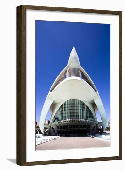 El Palau De Les Arts Reina Sofia, City of Arts and Sciences (Ciudad De Las Artes Y Las Ciencias)-Lee Frost-Framed Photographic Print