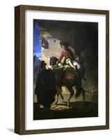 El Paso De Un Control, 1859-Valeriano Dominguez Becquer-Framed Giclee Print