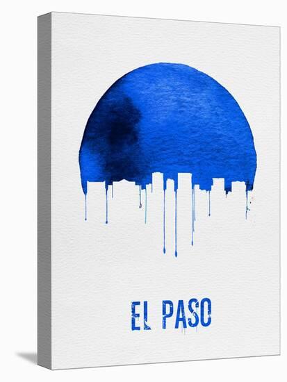 El Paso Skyline Blue-null-Stretched Canvas