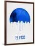 El Paso Skyline Blue-null-Framed Art Print