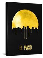 El Paso Skyline Yellow-null-Stretched Canvas
