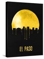 El Paso Skyline Yellow-null-Stretched Canvas