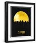 El Paso Skyline Yellow-null-Framed Art Print